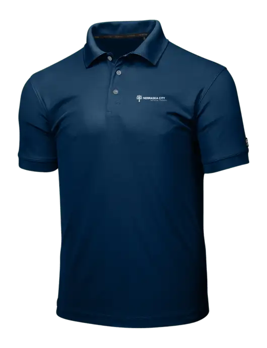 OGIO Navy Caliber 2.0 Polo w/Nebraska City Logo