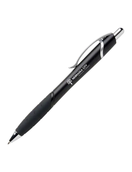 Summerhill Black Pen - Black Ink w/Nebraska City Logo