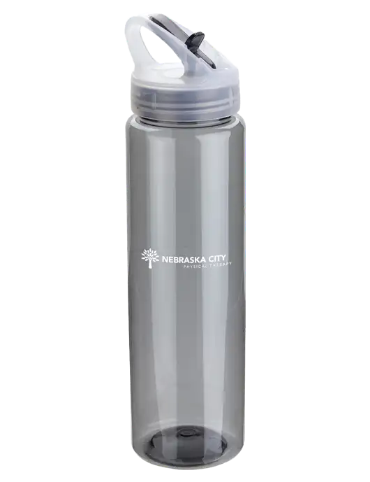 Buddy Smoke 32 oz PET Bottle with Flip Lid w/Nebraska City Logo