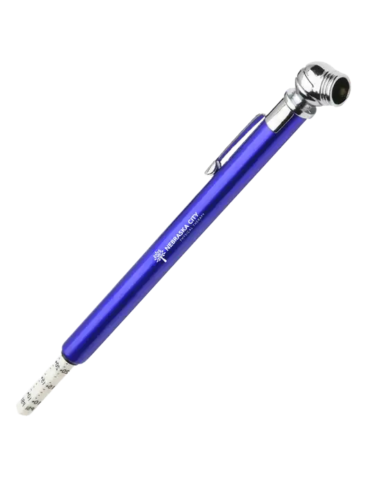 Quick View Royal Tire Gauge w/Nebraska City Logo