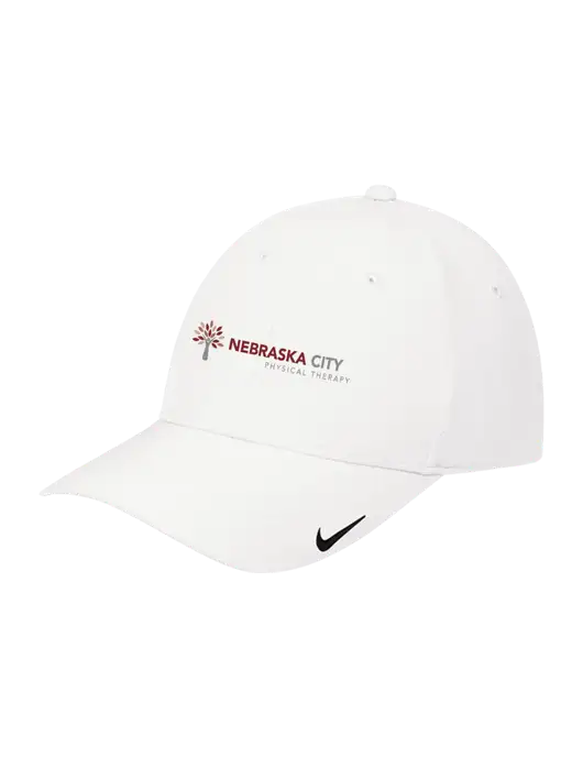 Nike White Dri-FIT Legacy Cap w/Nebraska City Logo