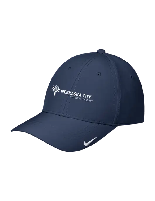 Nike Navy Dri-FIT Legacy Cap w/Nebraska City Logo
