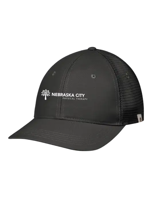 Carhartt Black Trucker Rugged Pro Series Cap w/Nebraska City Logo