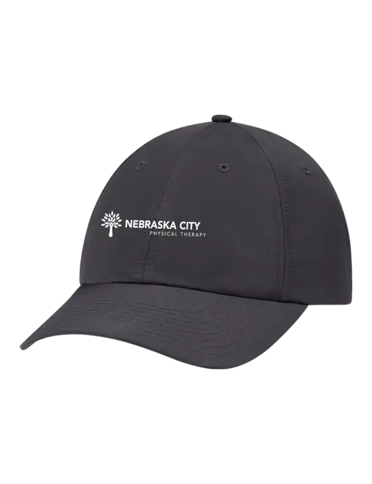 Richardson Relaxed Performance Lite Dark Grey Cap w/Nebraska City Logo