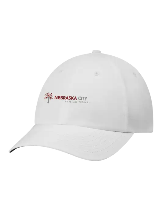 Richardson Relaxed Performance Lite White Cap w/Nebraska City Logo