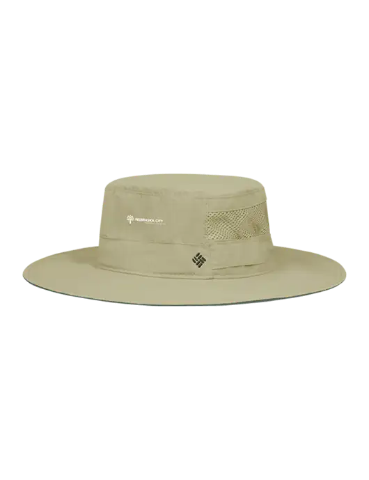 Columbia Tan Bora Bora Booney  Hat w/Nebraska City Logo