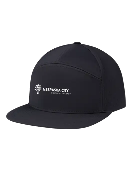 Richardson Black Cannon Cap w/Nebraska City Logo
