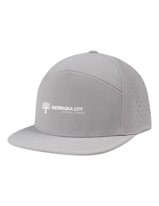 Richardson Light Grey Cannon Cap w/Nebraska City Logo