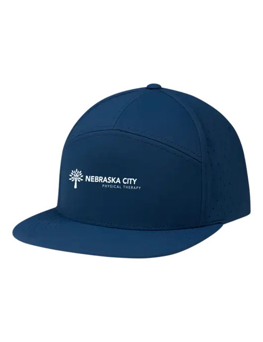 Richardson Light Navy Cannon Cap w/Nebraska City Logo