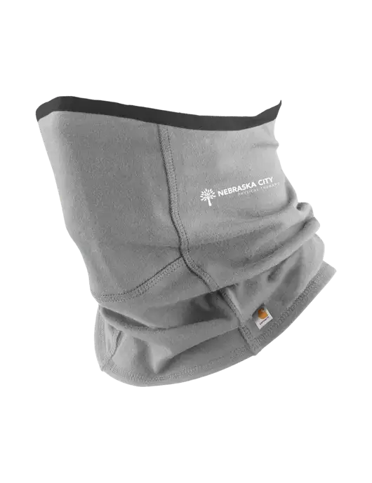 Carhartt Medium Grey Cotton Blend Filter Pocket Gaiter w/Nebraska City Logo