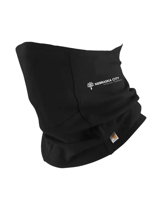 Carhartt Black Cotton Blend Filter Pocket Gaiter w/Nebraska City Logo