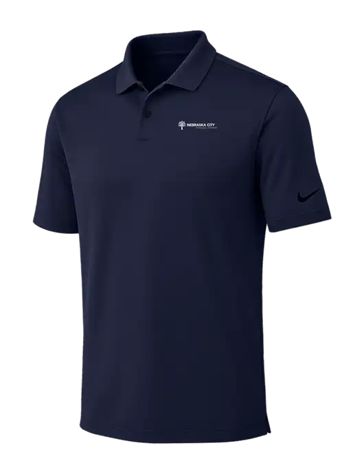 Nike Dark Navy Dri-FIT Vapor Polo w/Nebraska City Logo